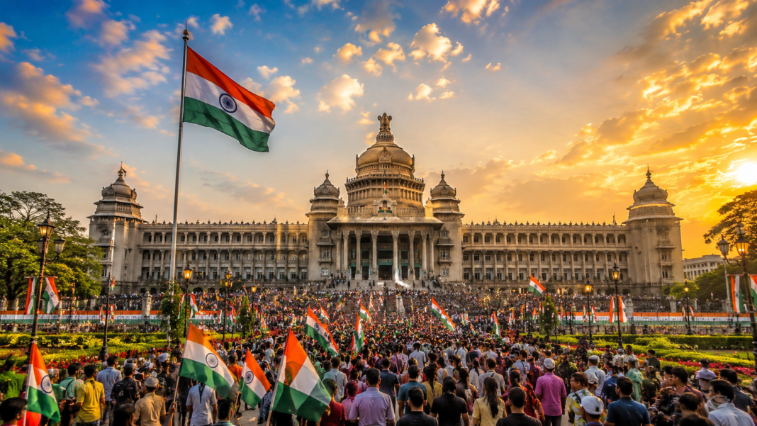 Bengaluru Freedom Habba Opens Vidhan Soudha To Public