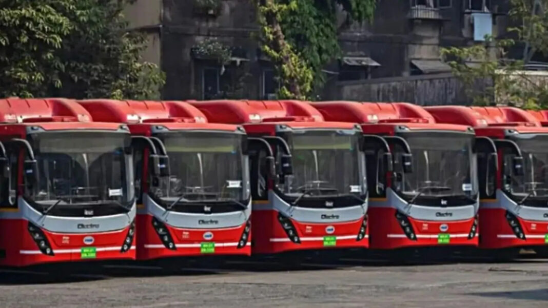 Mumbai Electric Midi Buses Drive Cleaner Public Transport