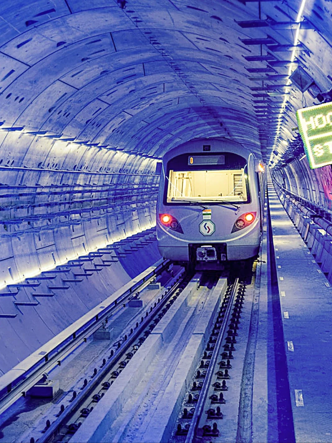 Kolkata Pink Line Clears Key Hurdle for Suburb