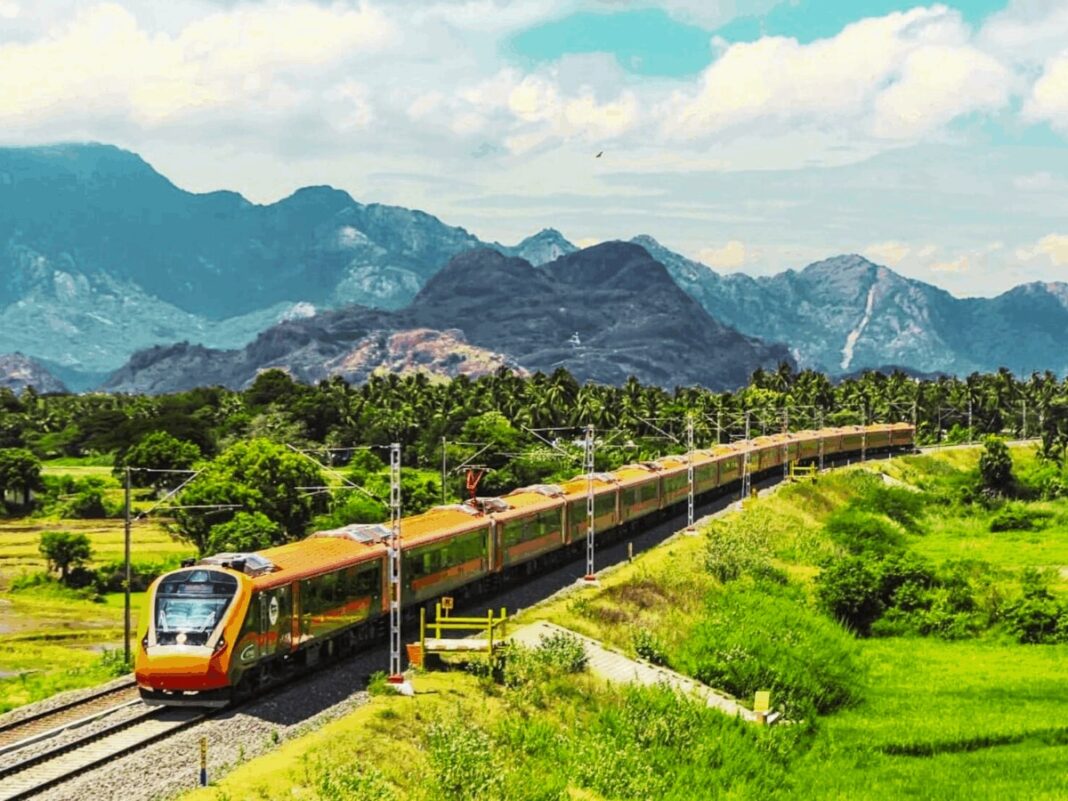 Bengaluru Mangaluru Vande Bharat Crosses Western Ghats