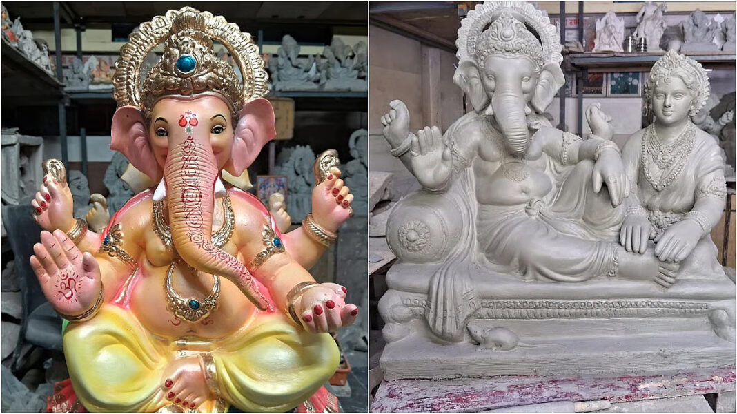 Mumbai Boosts Eco Friendly Idol Preparation