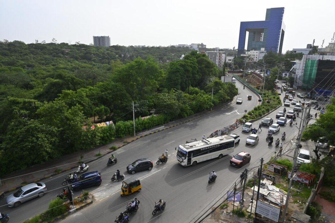 Hyderabad KBR Park Flyover Gets Utility Work Review