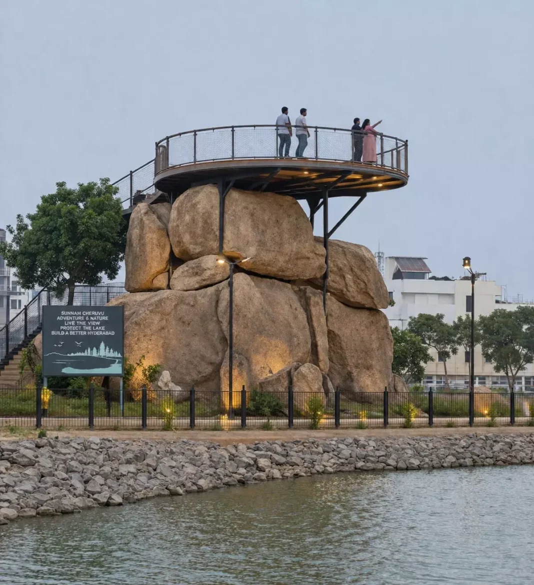 Hyderabad Turns Former Dump Yard Into Freshwater Lake