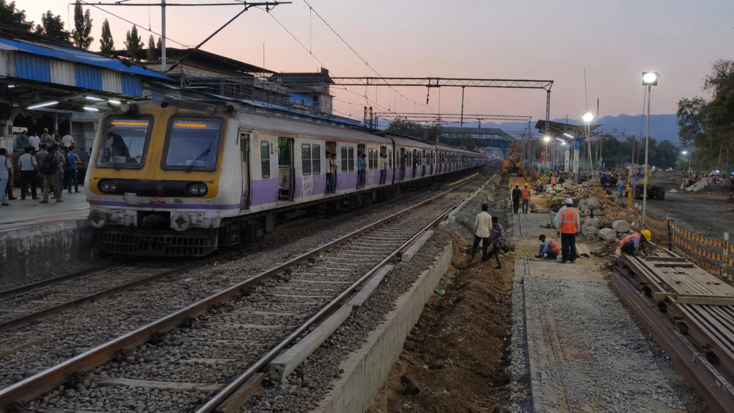 Titwala rail block