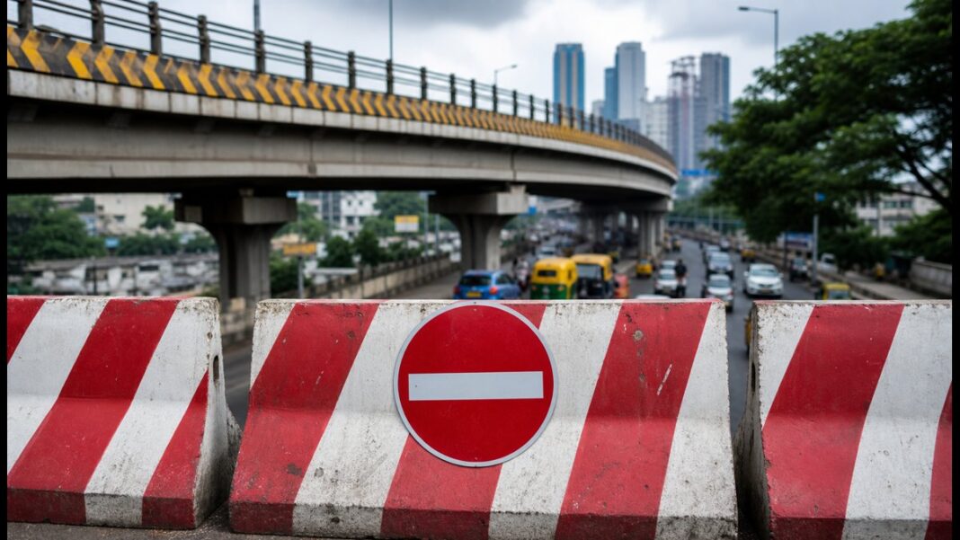 Bengaluru Flyovers Restrict Two Wheelers And Autos