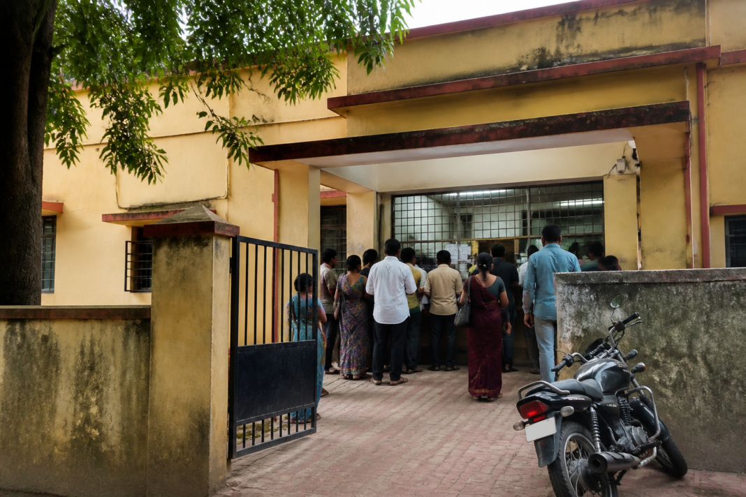 Dahanu tehsil office supply department where a clerk was detained in an alleged ration card bribe case