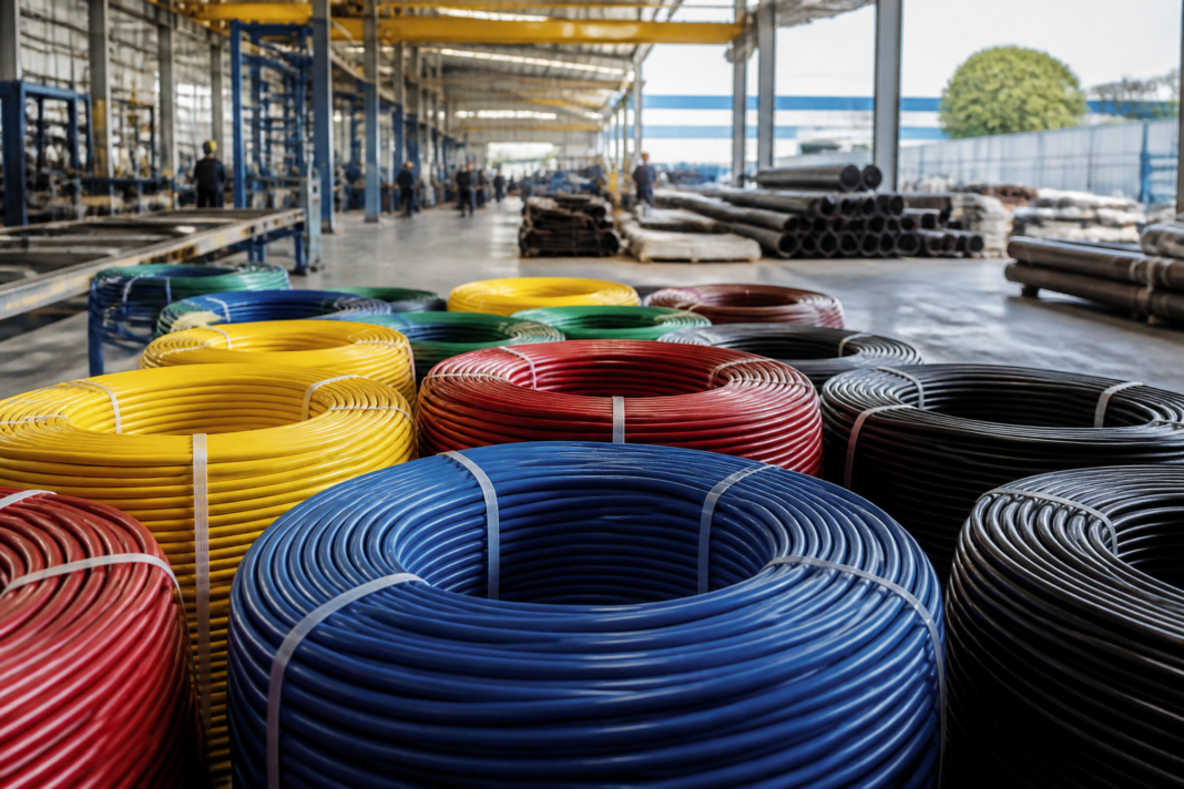 UltraTech's Ultravolt wires and cables business launch represented by electrical cables and construction materials