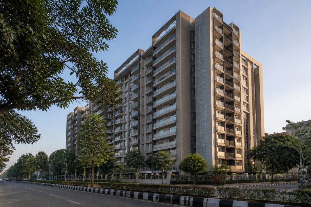 Residential apartment building in Mumbai representing the ITAT Mumbai property tax ruling on joint ownership and stamp-duty valuation