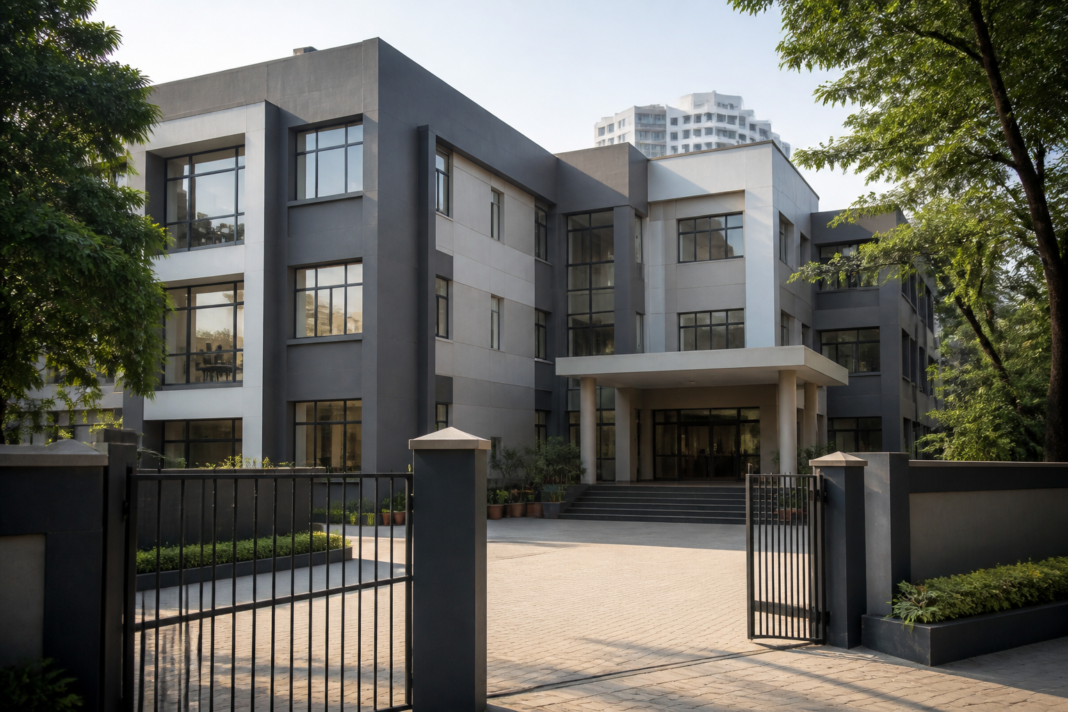 School building in Maharashtra representing changes to Maharashtra school permissions and education administration