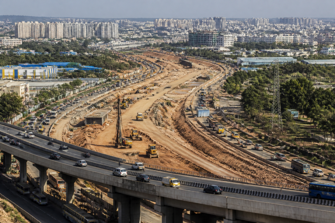 Planned Bengaluru Business Corridor connecting southern Bengaluru roads and industrial areas