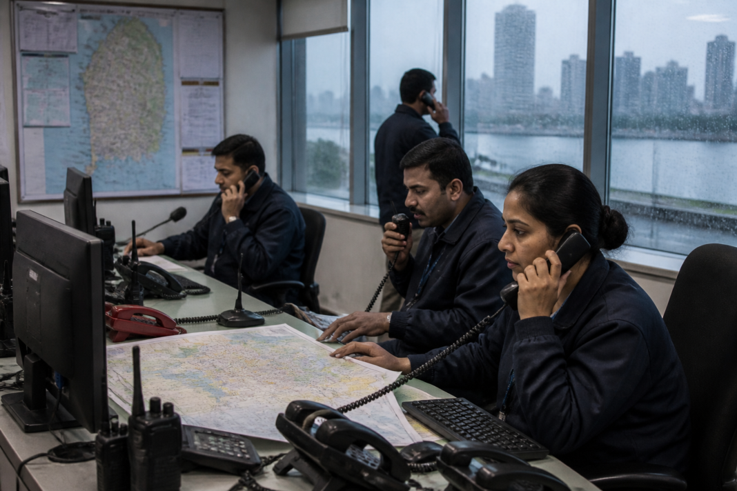 BMC 1916 helpline and Mumbai civic disaster management communication infrastructure