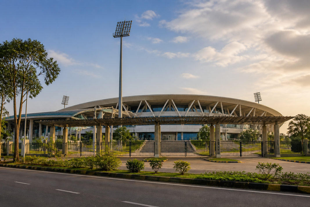 Exterior of a sports complex in Ulwe linked to an alleged membership payment fraud complaint