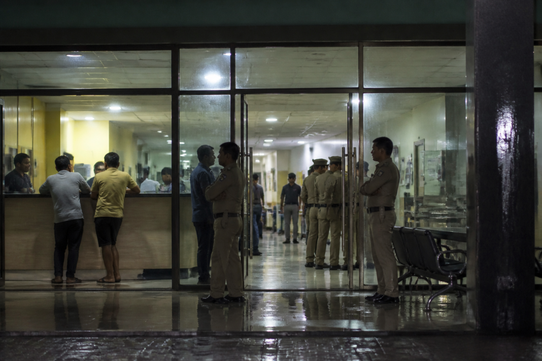 Exterior of a hospital in Palghar where a dispute over Govinda treatment bills led to a police complaint