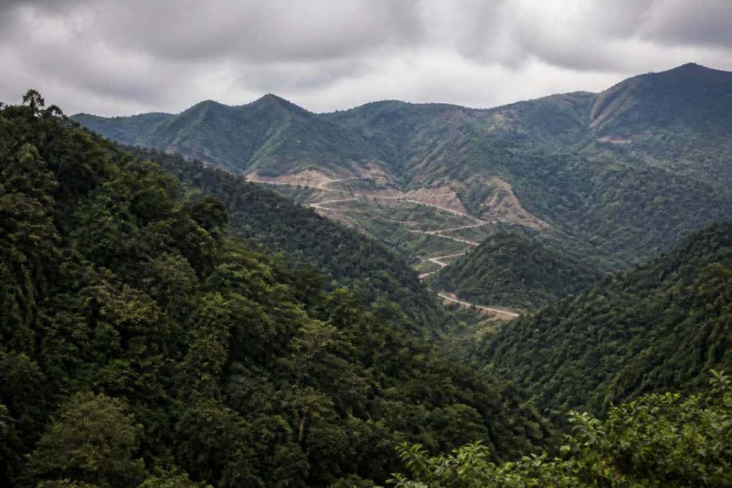 Forest landscape in the Western Ghats near the proposed Sharavathi pumped storage project area