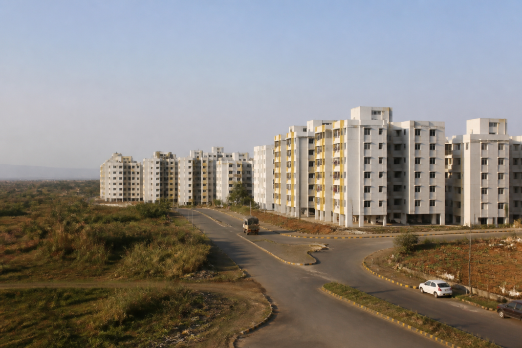 MHADA PMAY housing buildings in Khoni-Shirdhon proposed for Girni Kamgar Housing