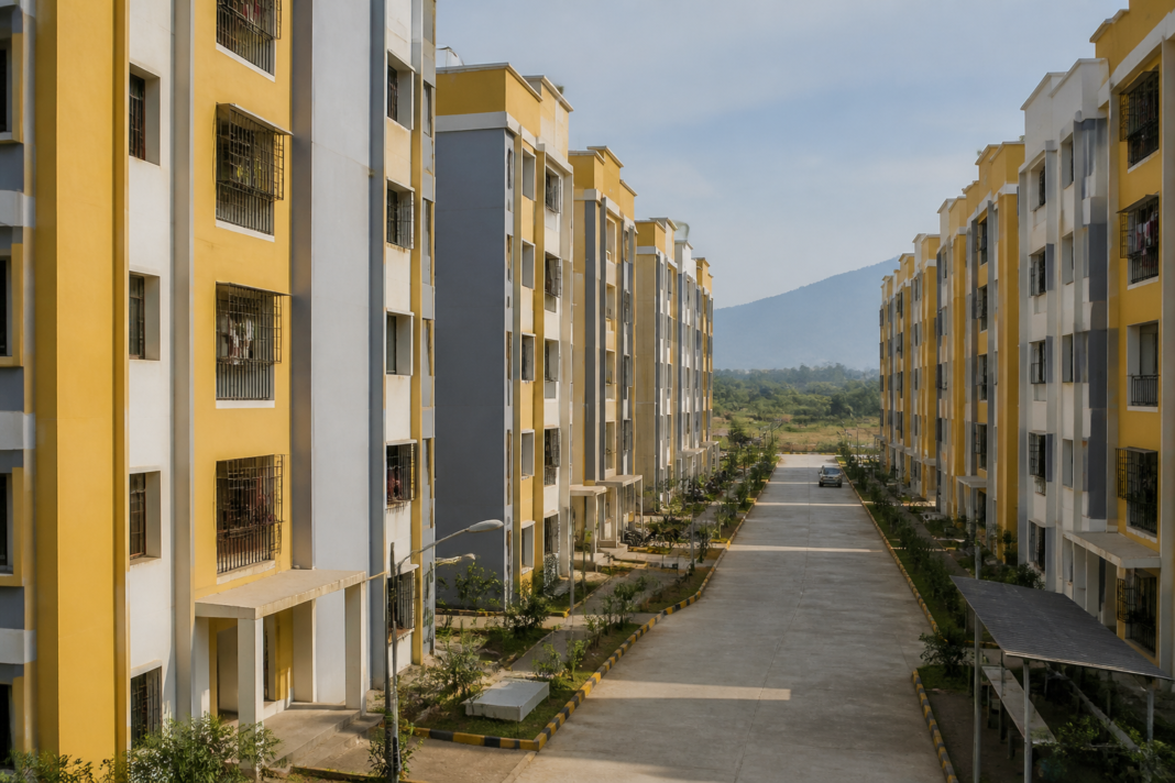 MHADA PMAY housing buildings in Khoni-Shirdhon proposed for Mumbai mill workers
