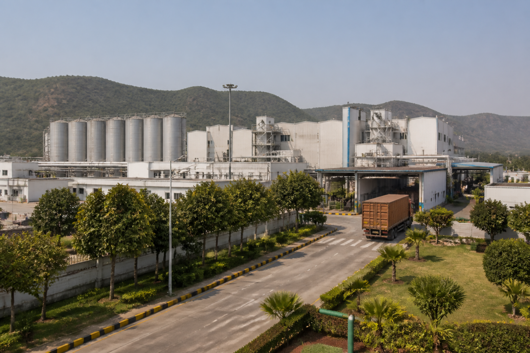 AB InBev's Neemrana brewery manufacturing facility in Rajasthan