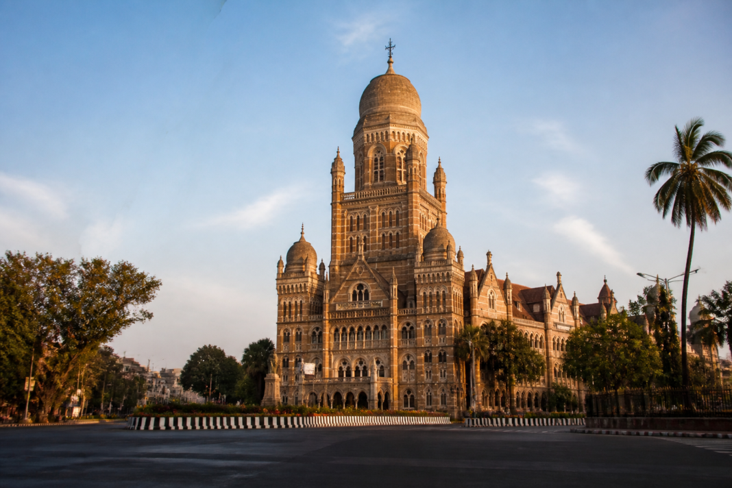 Brihanmumbai Municipal Corporation building in Mumbai, linked to the formal disqualification of corporator Vishakha Raut