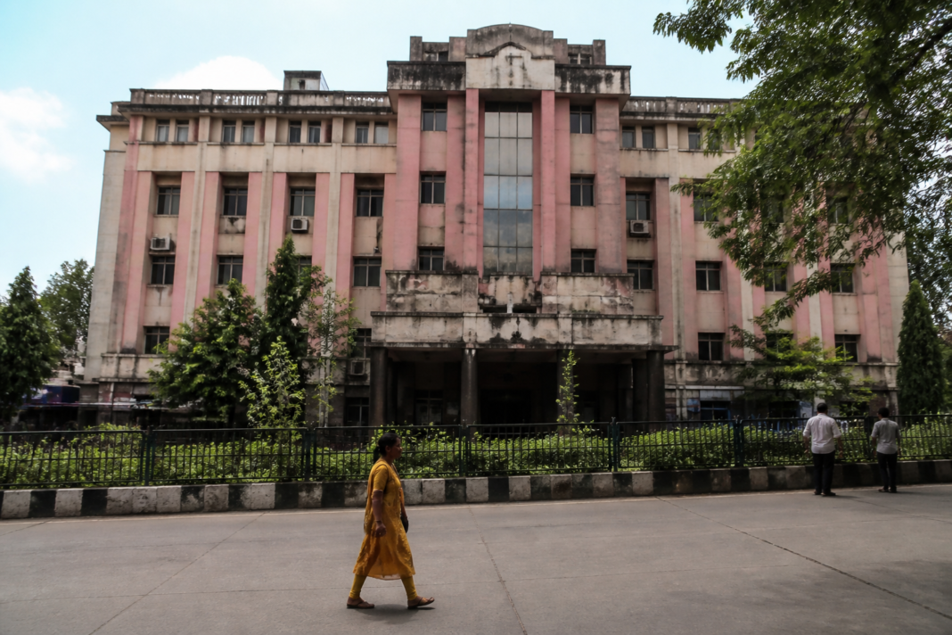 Ulhasnagar Municipal Corporation building in Maharashtra