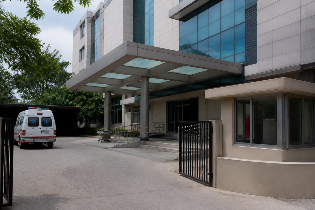 Palghar hospital exterior representing the Palghar doctor assault case and High Court hearing