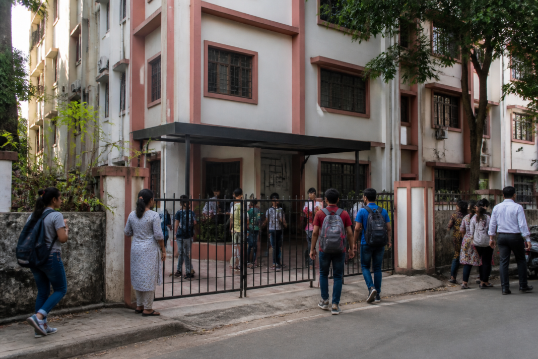 Private coaching centre building in Pune, illustrating Maharashtra private coaching class regulation and proposed premises rules