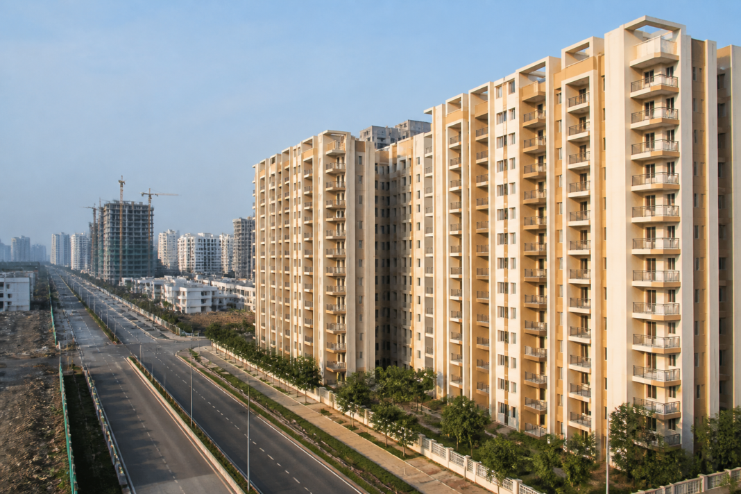 CIDCO housing scheme apartments in a planned Navi Mumbai node