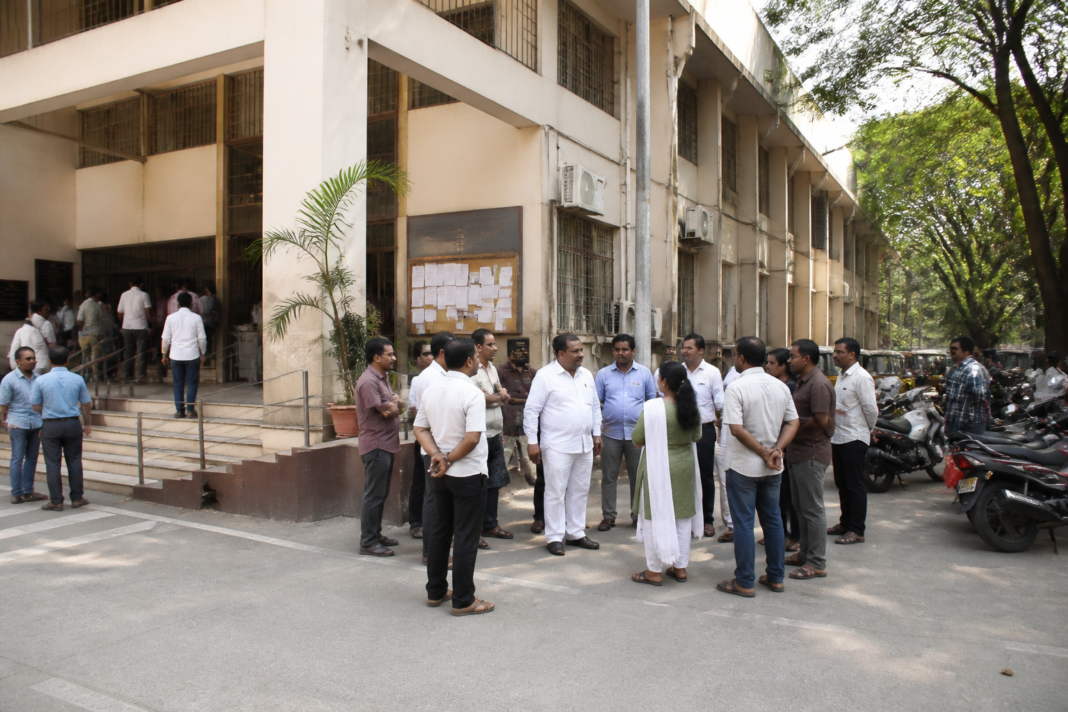 Ulhasnagar Municipal Corporation building representing the civic dispute over the postponed co-opted member election
