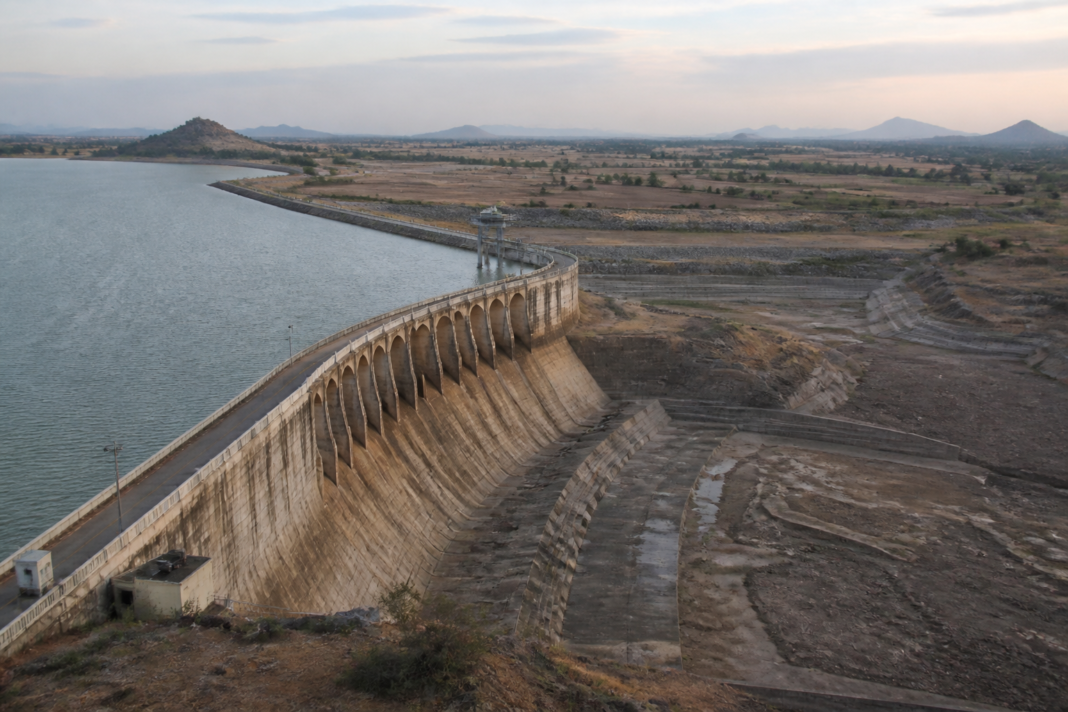 Karnataka Cauvery water reservoir and irrigation infrastructure amid a dispute over a water release order to Tamil Nadu