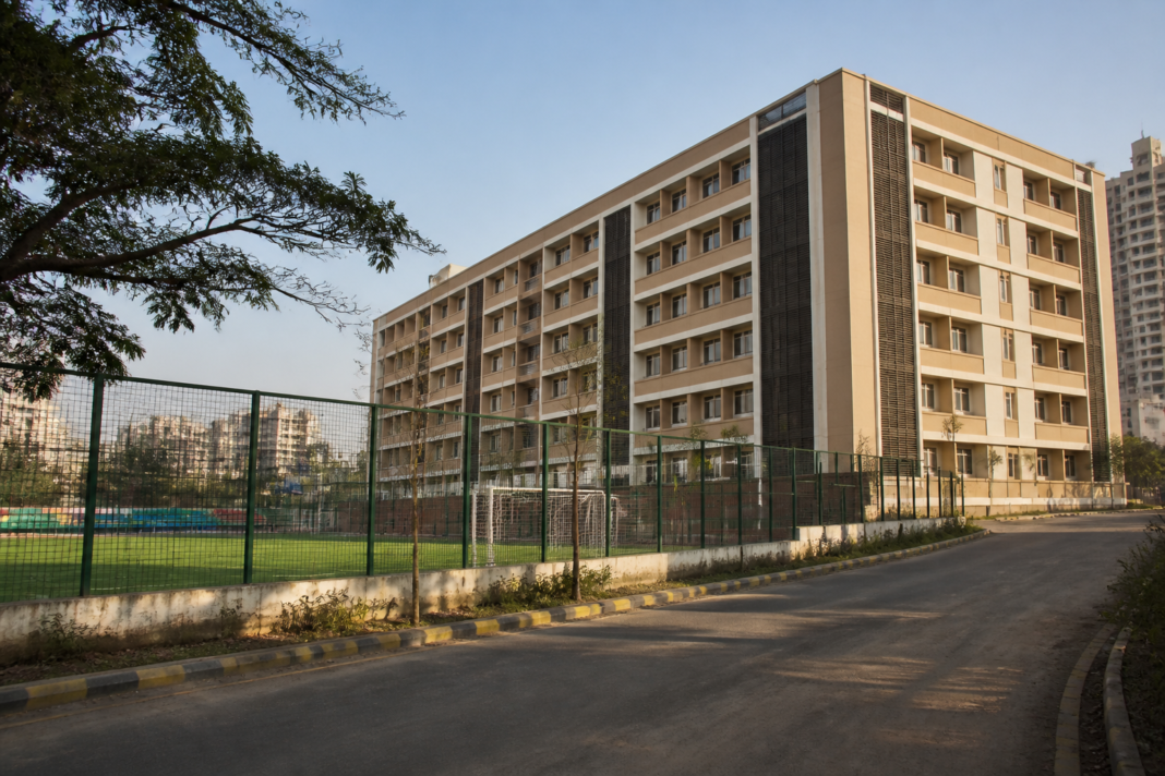 Proposed Thane CBSE school building site in Kavesar, Ghodbunder