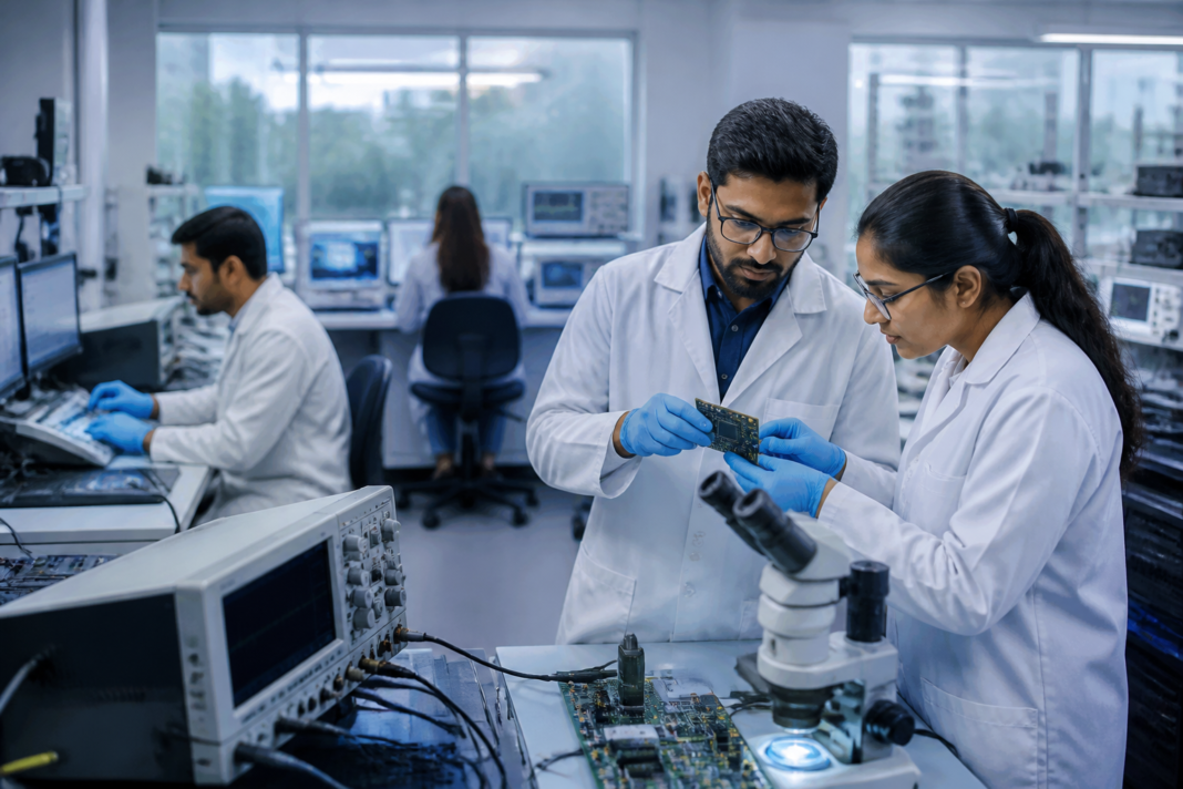 HCLTech semiconductor lab facility in Bengaluru supporting advanced semiconductor testing and engineering