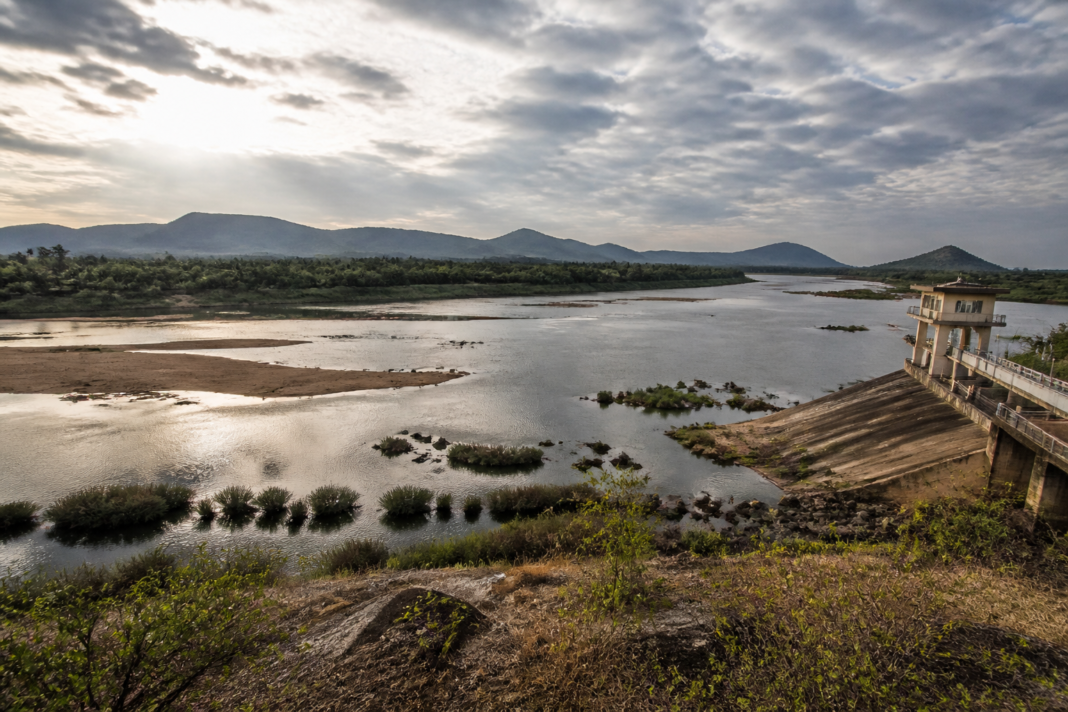 Cauvery river and reservoir landscape in Karnataka linked to the state’s dispute over water release to Tamil Nadu