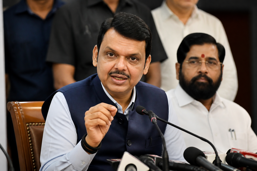 Maharashtra Chief Minister Devendra Fadnavis speaking about Maratha reservation and the OBC quota