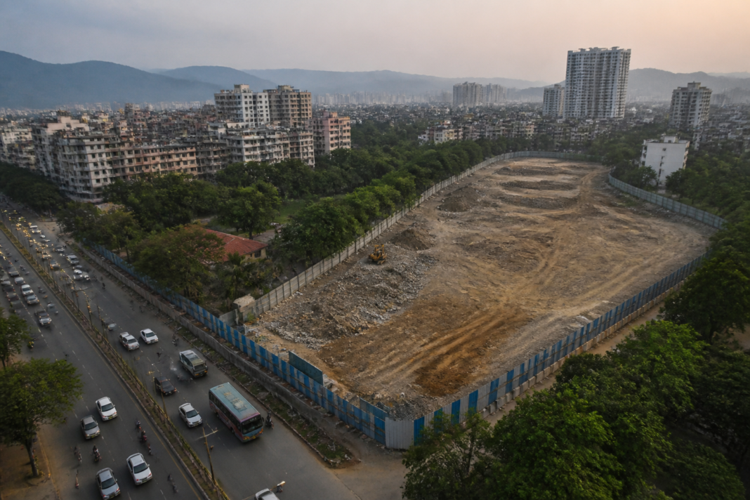 Proposed Thane data centre site near Balkum amid concerns over urban infrastructure and tree loss