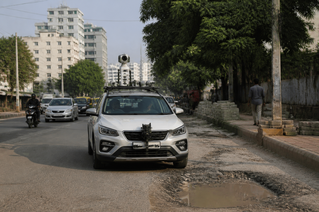 AI-enabled civic vehicle monitoring roads for potholes and public-space problems in Bengaluru