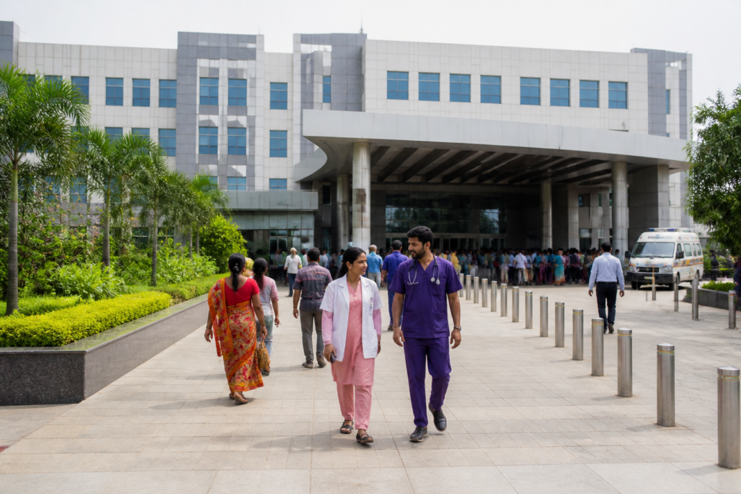 Public healthcare infrastructure in Maharashtra linked to the ₹4,250-crore Pragati health project