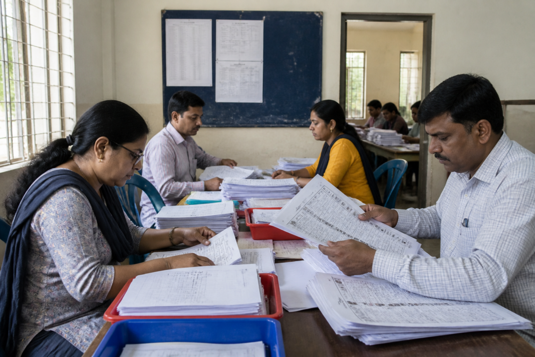 Electoral roll verification notice related to a SIR notice in Bengaluru