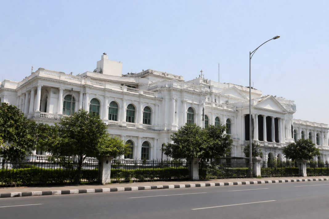 Tamil Nadu Secretariat building representing the newly created Tamil Nadu HR&CE Department