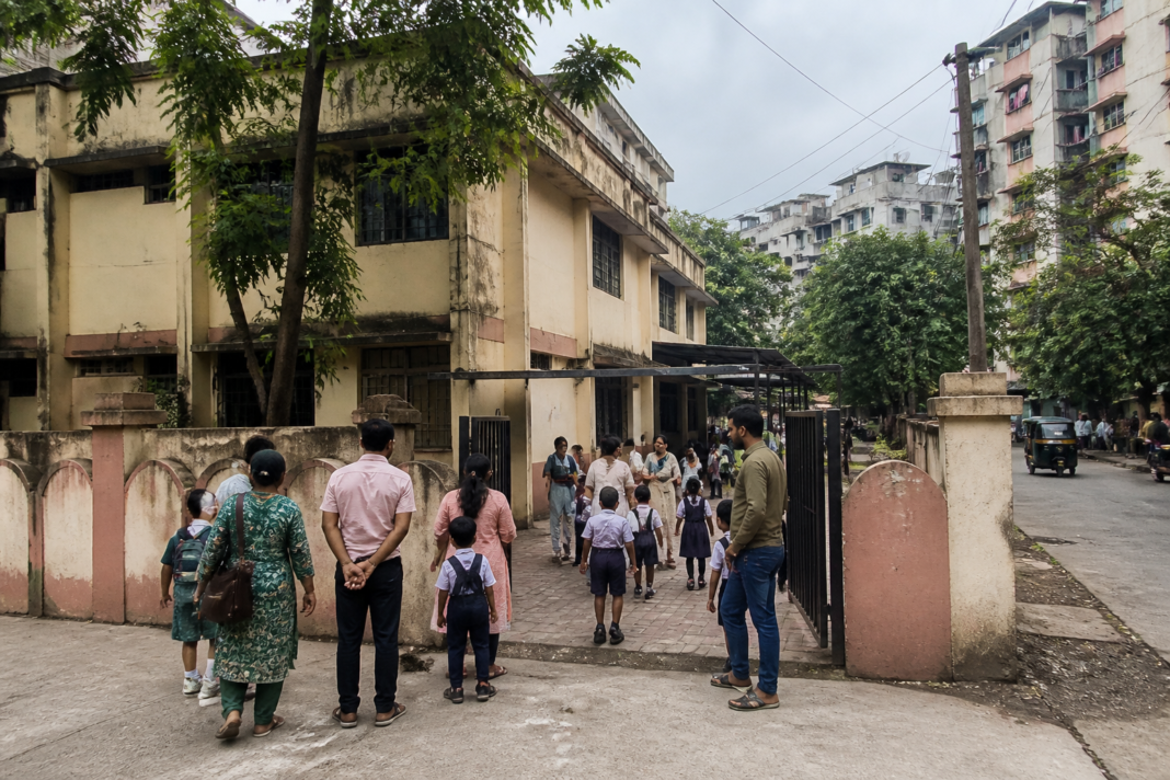 Mira Bhayandar municipal school enrolment decline reflected at a civic school building