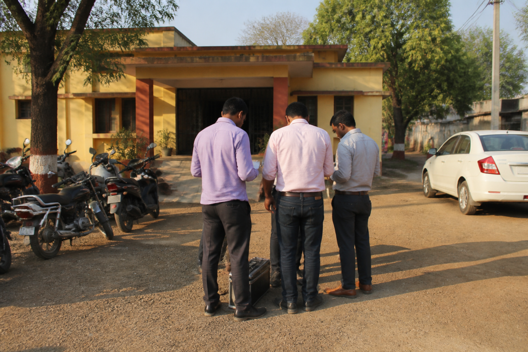 Sangareddy bribery case involving an Anti-Corruption Bureau operation at a district education office