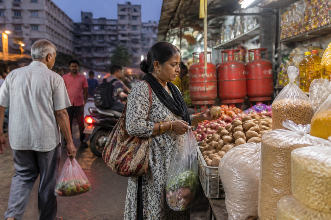 India inflation pressures reflected in urban household food and cooking gas costs