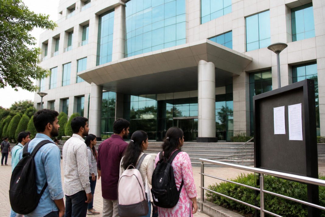 Navi Mumbai Municipal Corporation building representing the NMMC recruitment result for 668 municipal posts