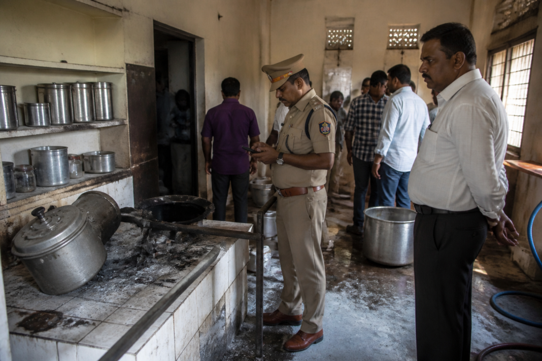 School kitchen in Nalasopara linked to a cooker blast that seriously injured two students and a cooking worker