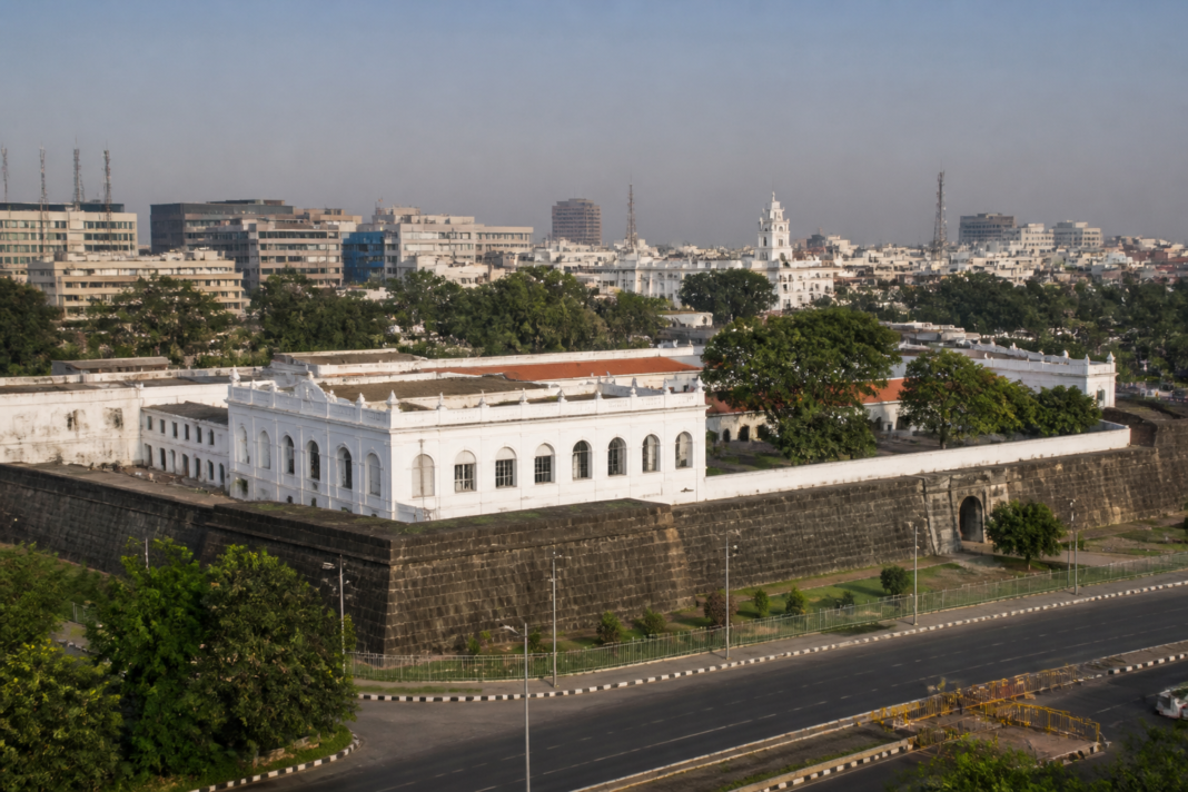 Fort St George in Chennai, the current site of the Tamil Nadu Secretariat
