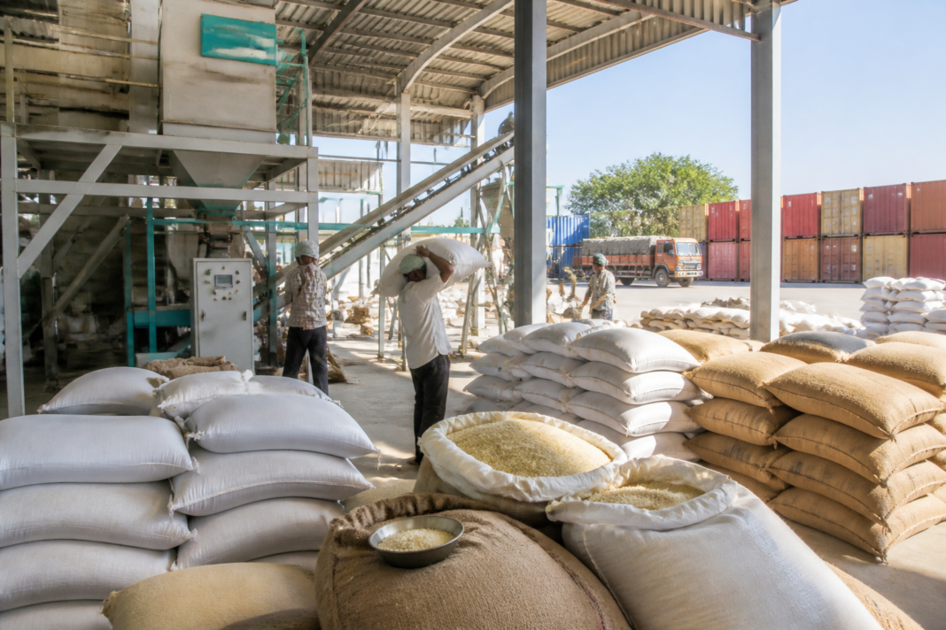 Rice milling and agricultural processing facilities representing Telangana agricultural exports to the Philippines