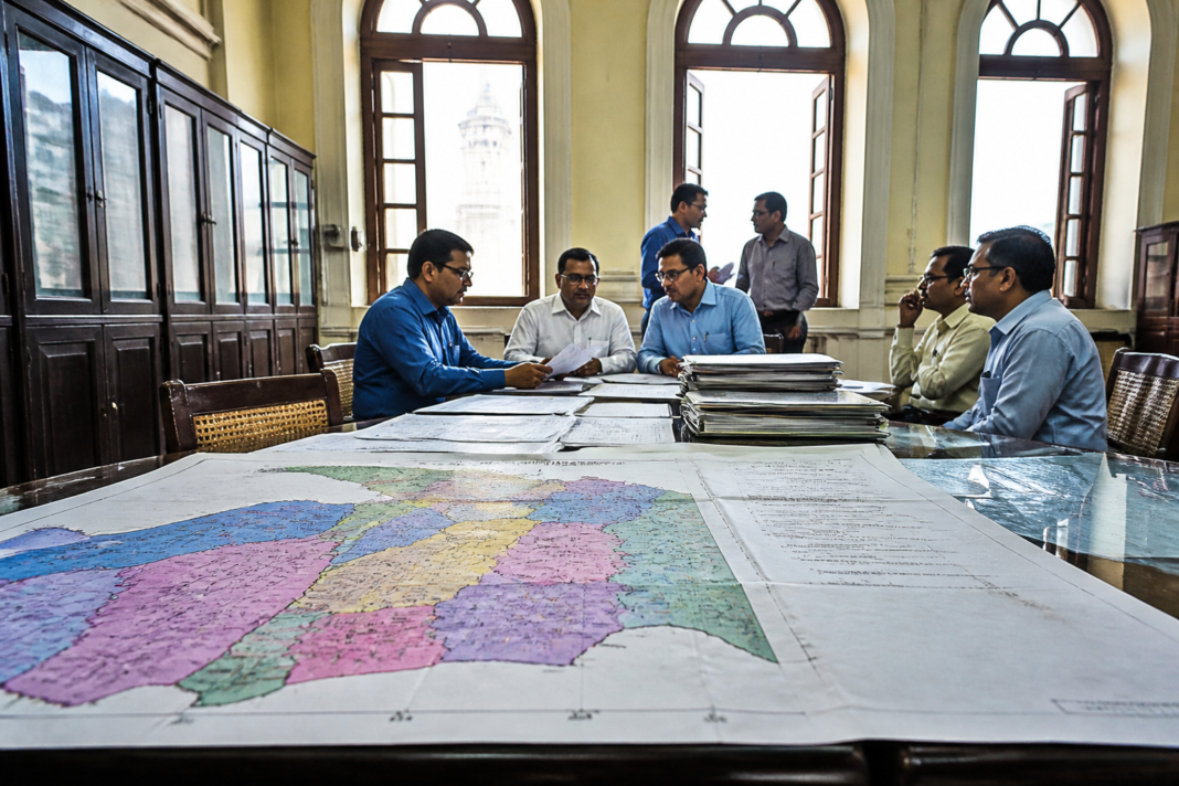 KMC ward delimitation map and Kolkata Municipal Corporation administrative area