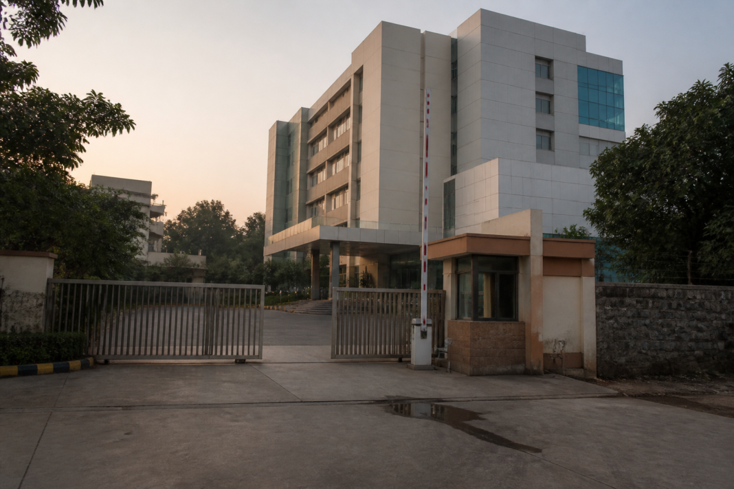 Palghar hospital exterior representing the Palghar hospital assault case and Bombay High Court scrutiny of the police investigation