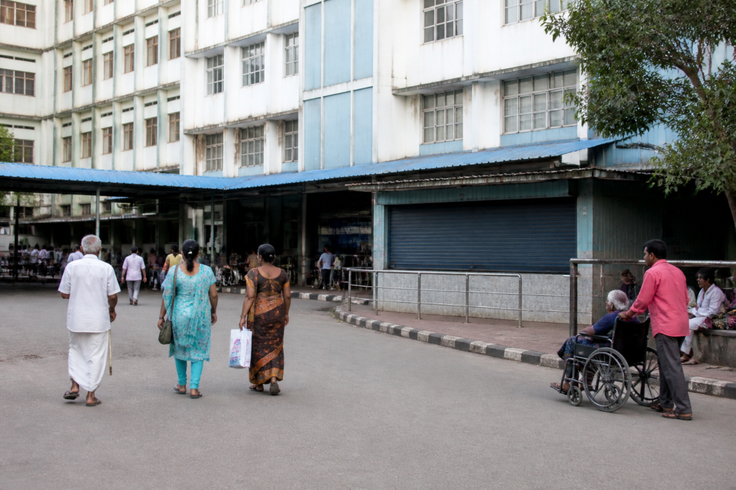 Rajiv Gandhi Government General Hospital campus in Chennai, where the canteen was shut over food safety violations