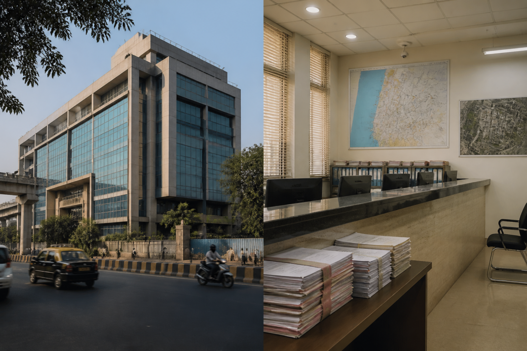 MMRDA PAP rehabilitation office handling applications for project-affected people in Mumbai