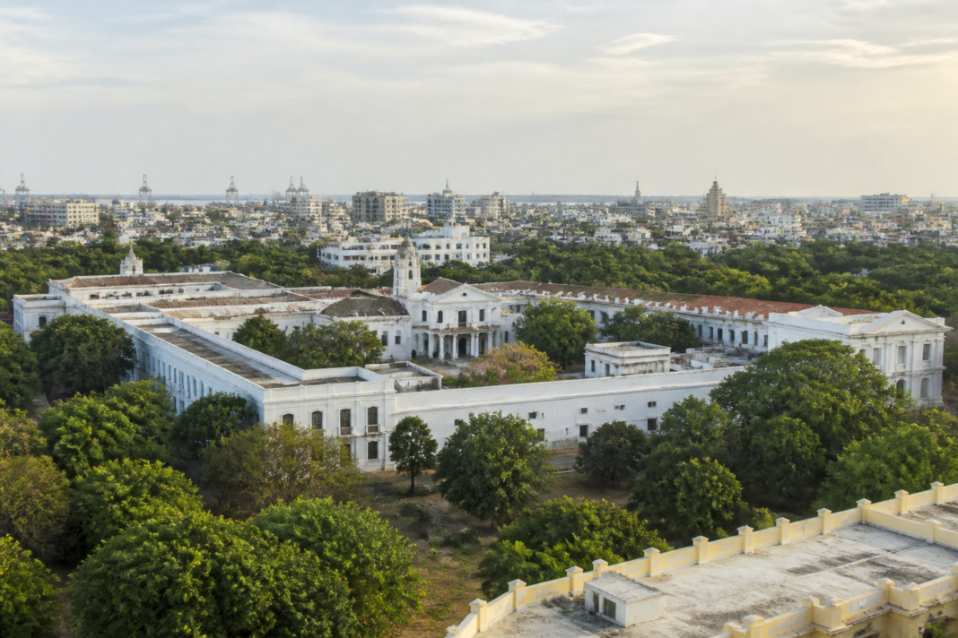 Fort St George in Chennai, the existing site of the Tamil Nadu Secretariat