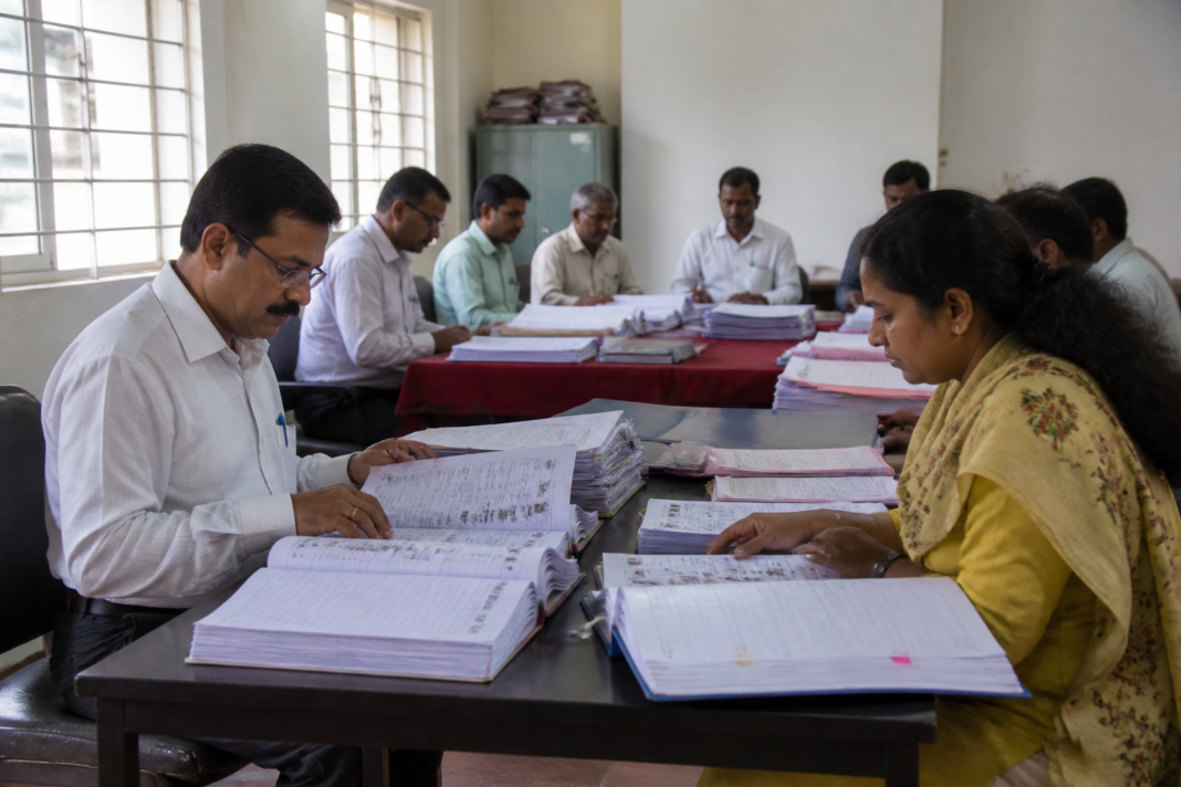 Karnataka electoral roll records and an official election administration notice related to the SIR notice clarification